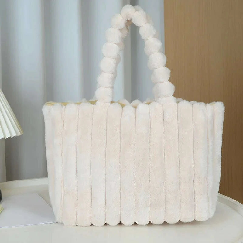 autumn-winter-soft-plush-totes-bags-stylish-college-student-women-handbag-shoulder-bag-with-leather-material-polyester-liningkimludkimlud-35556313