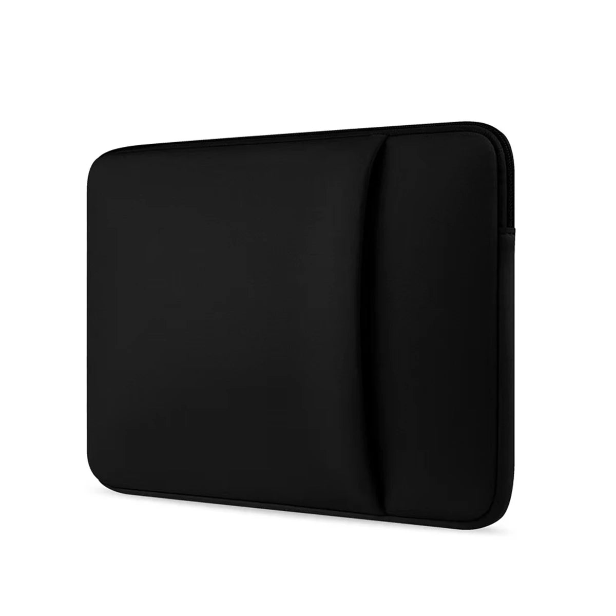 Cotton Laptop Inner Bag Liner Sleeve With Front Pocket For Power — Soft Pink | KIMLUD