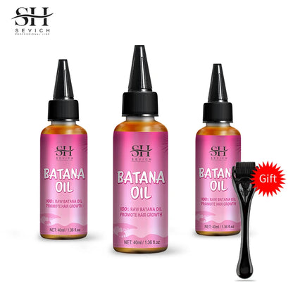 Batana Oil Hair Growth Set Traction Alopecia — Pink | KIMLUD