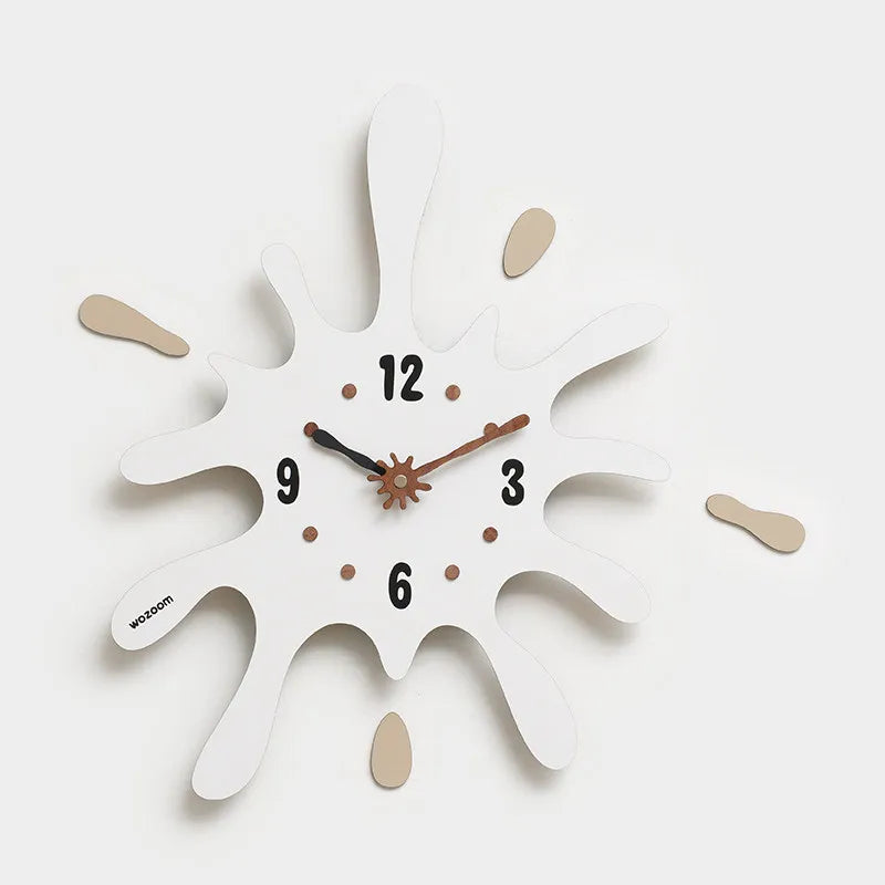 Cute Cartoon Wall Clocks Nordic Xenomorph Aesthetic Modern Wall Clocks Restaurant Interior Relogio De Parede Home Decoration