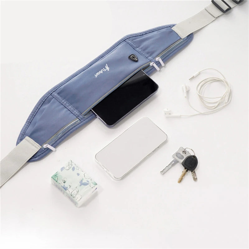 Waterproof Waist Pack Unisex Running — Sky Blue | KIMLUD