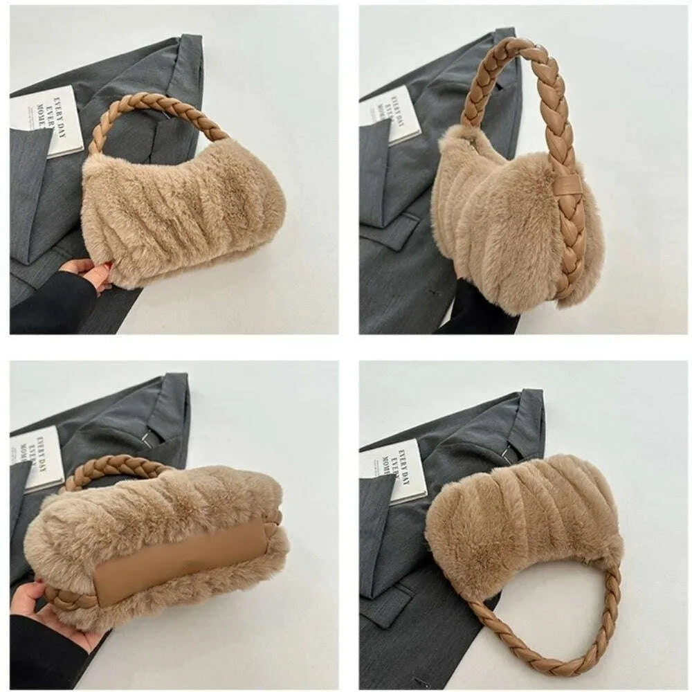 elegant-furry-shoulder-bag-fluffy-soft-plush-handbag-solid-color-zipper-tote-bagkimludkimlud-35557254