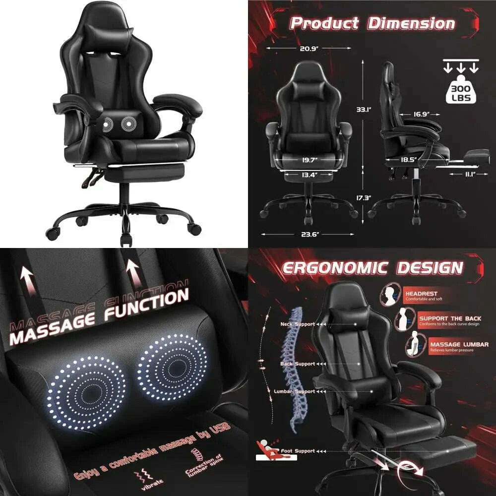 ergonomic-massage-lumbar-support-gaming-chair-with-footrest-360°-swivel-and-height-adjustable-seat-for-comfortable-computingkimludkimlud-35574657