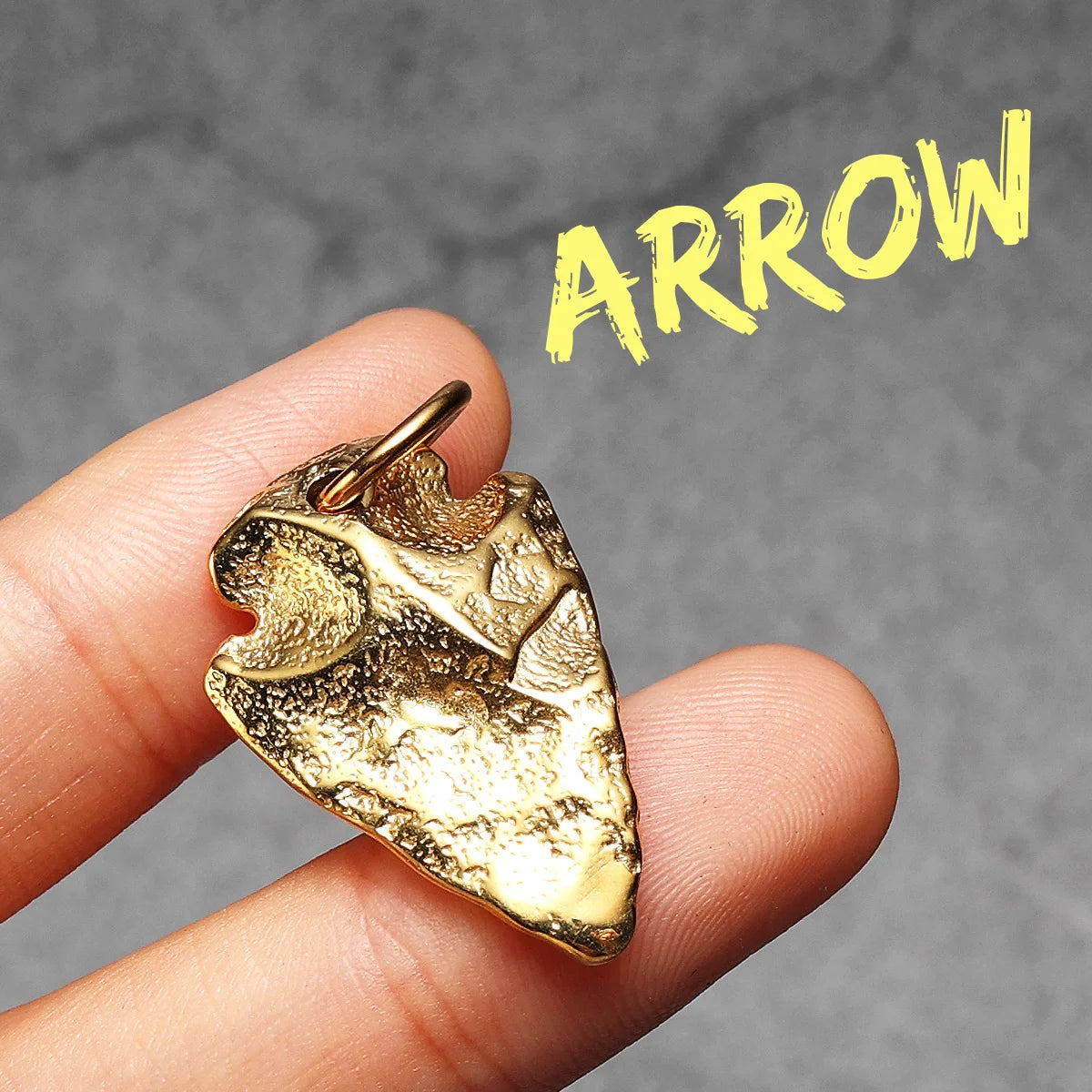 Meteorite Spearhead Men Necklaces With Pendant Stainless Steel Jewelry For Male Women Punk Hip Hop Accessories Gifts Wholesale