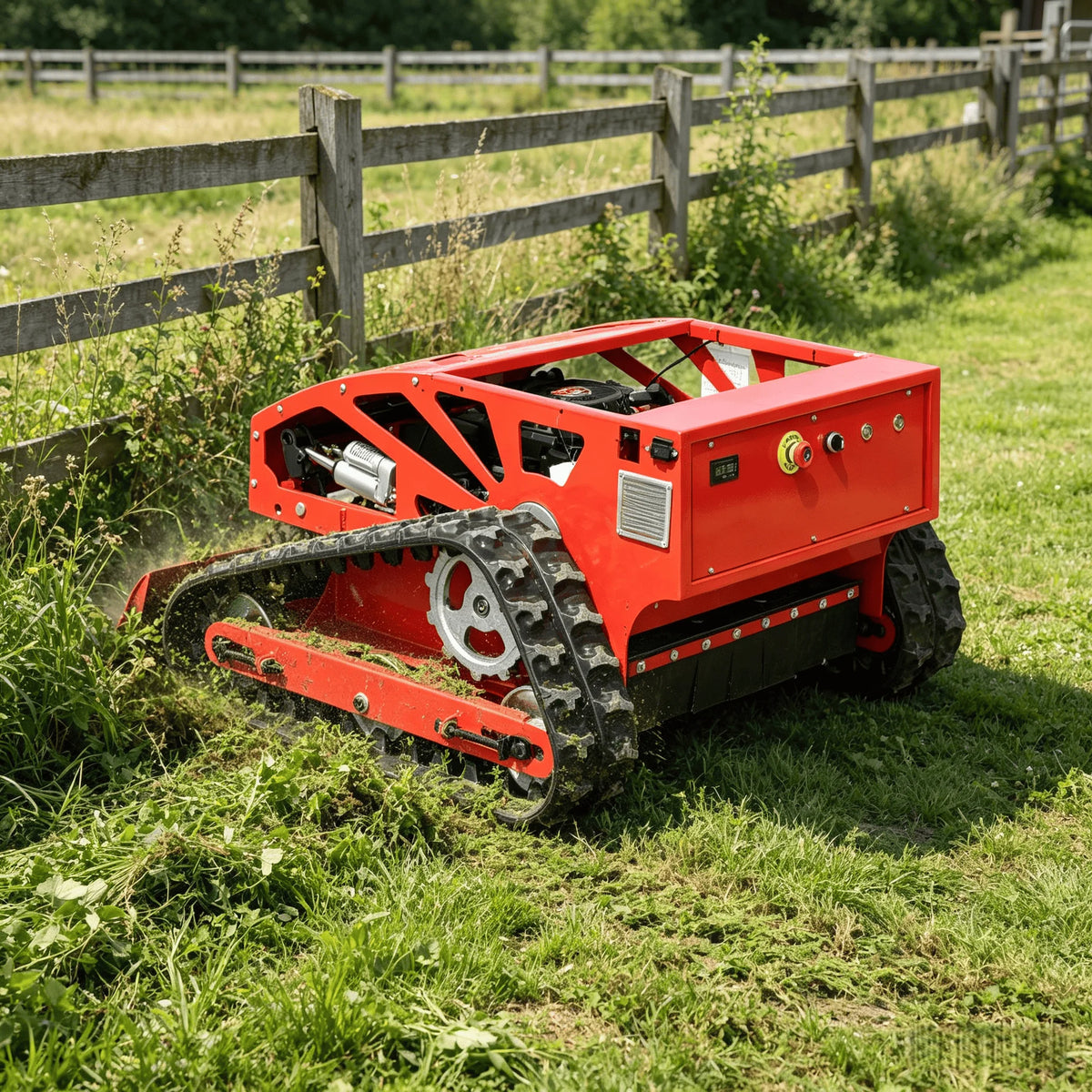 Robotic Lawn Mower – Remote Control – 550mm Cutting Width – 0-3 KMH | KIMLUD