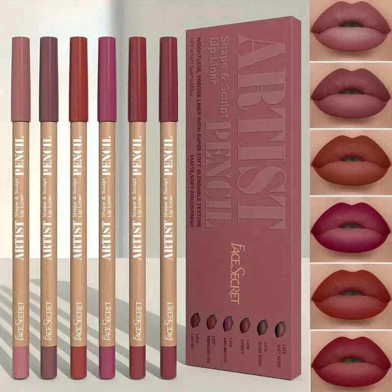 6pcs-velvet-matte-lip-liner-pencils-set-long-lasting-non-drying-perfect-for-lining-filling-lips-versatile-for-all-skin-typ-kimlud-kimlud-33918493
