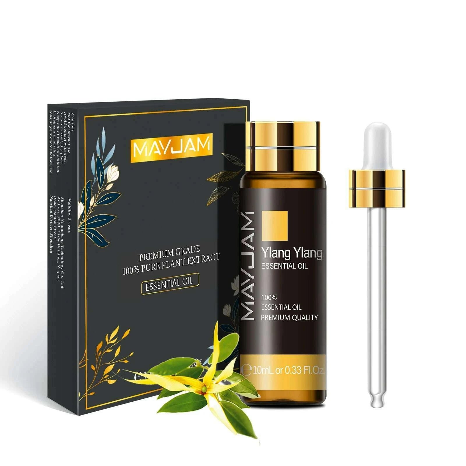 10ml-pure-plant-essential-oil-for-humidifier-diffusers-mint-lavender-tea-tree-rose-vanilla-sandalwood-jasmine-pure-nature-oil-kimlud-kimlud-33915721
