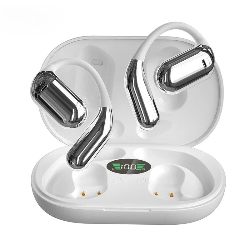 Wireless Translation Earbuds HiFi Bass ENC Noise Reduction — Black | KIMLUD