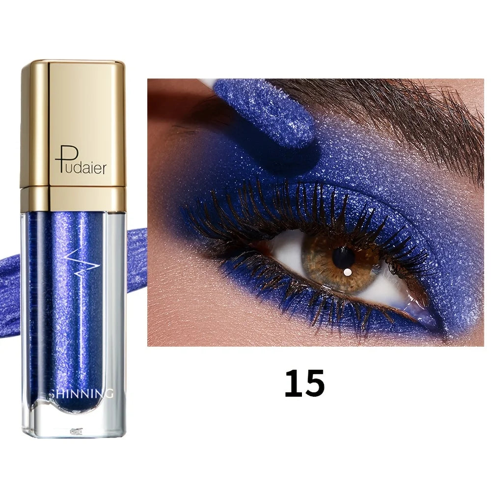 Opulent Diamond-Glow Pearlescent Eyeshadow That Lasts Long, Resists Smudging, And Is Simple to Apply.Ideal for Celebrations.