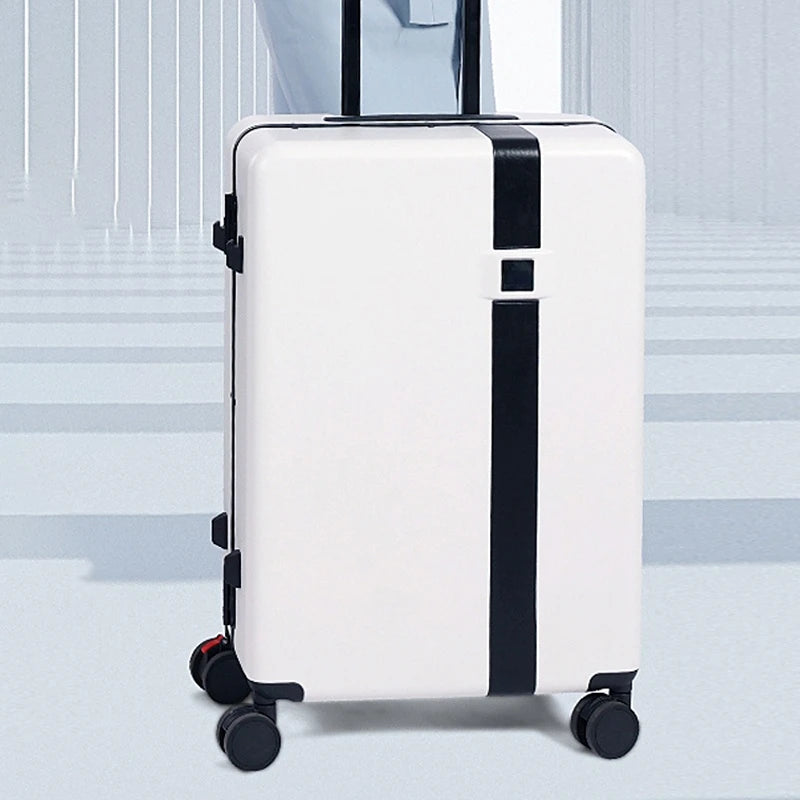 Suitcases Intelligent Electric Automatic Follow — Black | KIMLUD