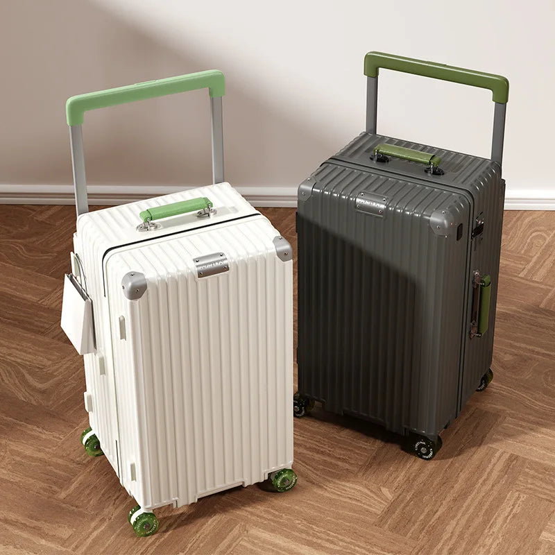 Travel Suitcase – Multi Size Luggage with Wheels – Polycarbonate Zipper | KIMLUD