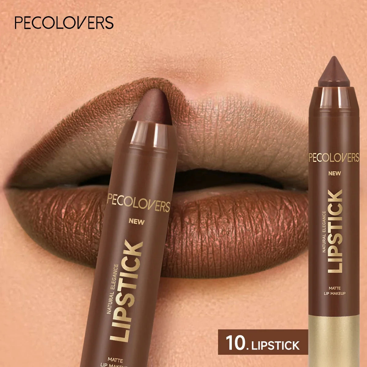 Matte Lipstick Waterproof Velvet — Multicolor | KIMLUD