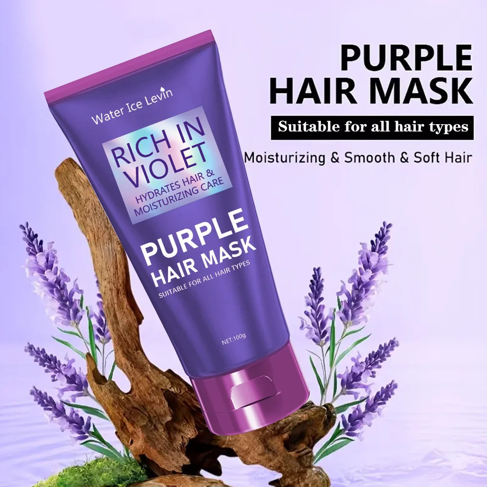 Conditioner – Repair Hair Mask – Keratin – Purple | KIMLUD