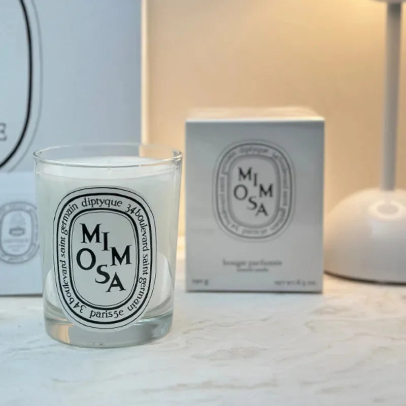 Romantic Limited Diptyques Candles Sakura Scented Fragrance Candle Light Gift High Quality Aromatherapy Perfume Aroma Home Decor