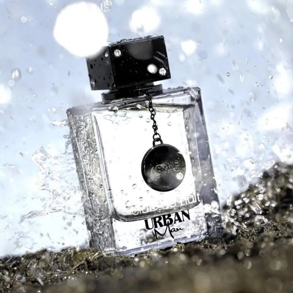 Glass Bottle Solid Eau De Parfum Spray — Black | KIMLUD