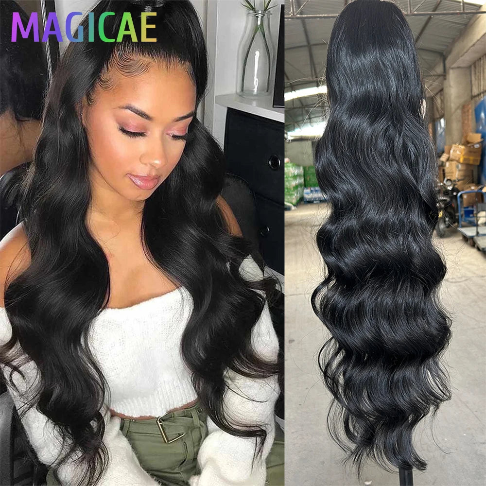 Clip-In Hair Extension – Ponytail 28In – Ombre 27/613 | KIMLUD