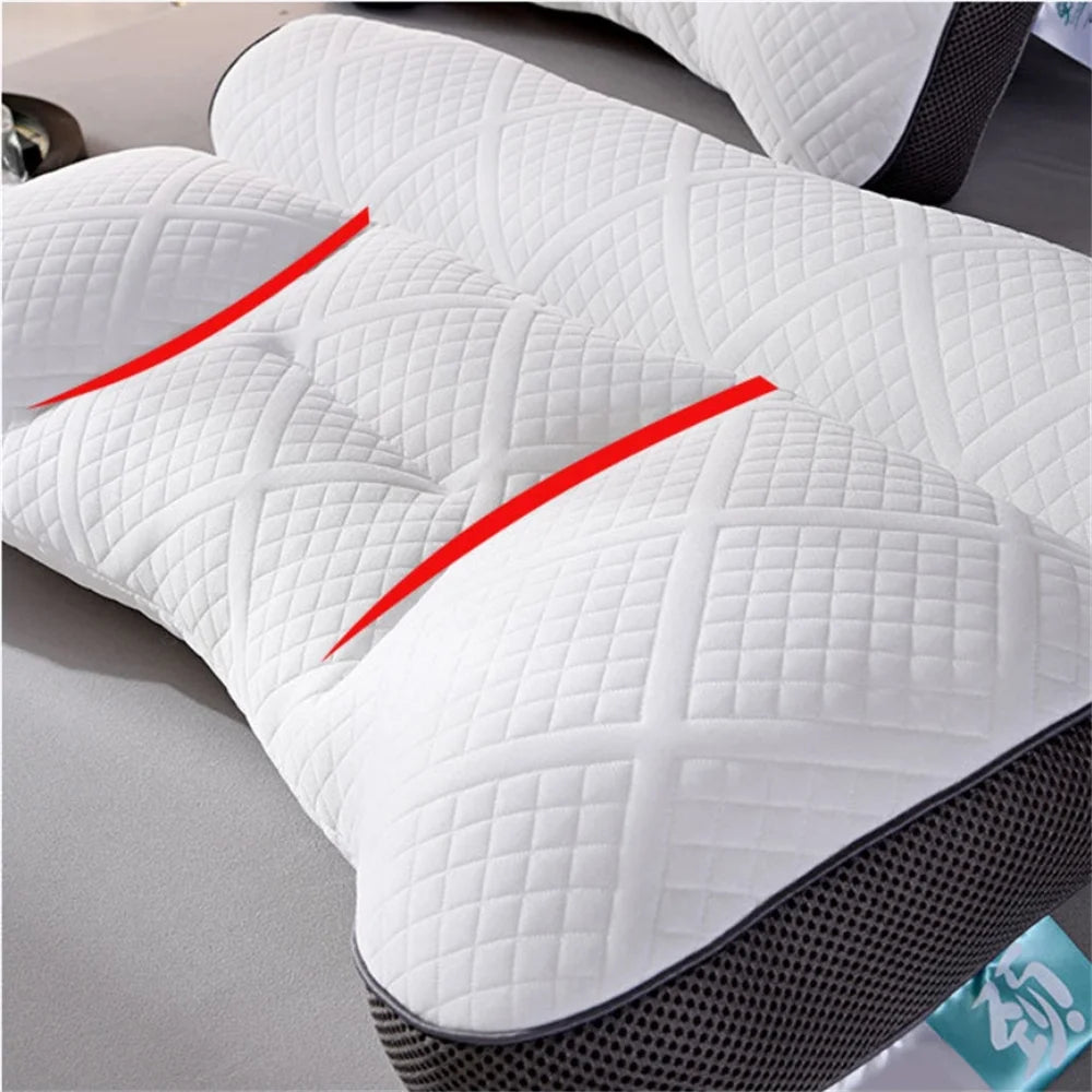 KIMLUD, Memory Orthopedic Cotton Pillow 40X60cm Slow Rebound Soft Memory Slepping Pillows Ergonomic Shaped Relax The Cervical For Adult, KIMLUD Womens Clothes