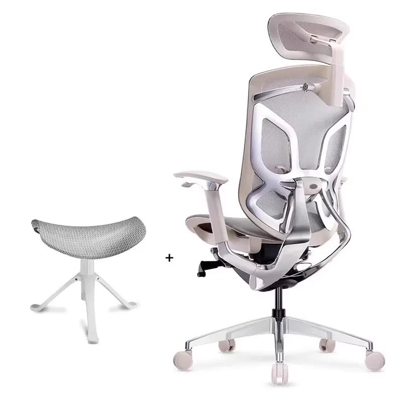 Ergonomic Luxury Chair Executive Swivel — Pink | KIMLUD