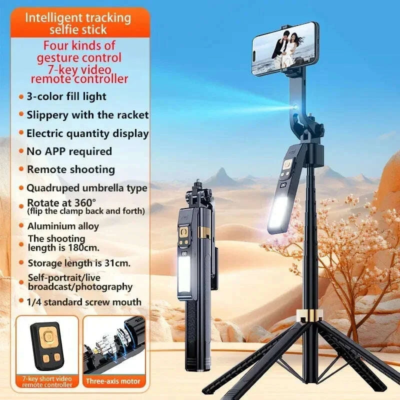 cl12p-180cm-selfie-stick-auto-ai-face-tracking-quad-stand-360-rotation-gimbal-tripod-stabilizer-with-led-fill-lightkimludkimlud-35562008