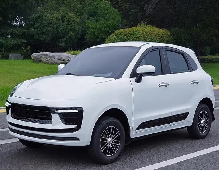 2025 new electric four-wheeled vehicle household transportation new energy air conditioning closed electric four-wheeled vehicle