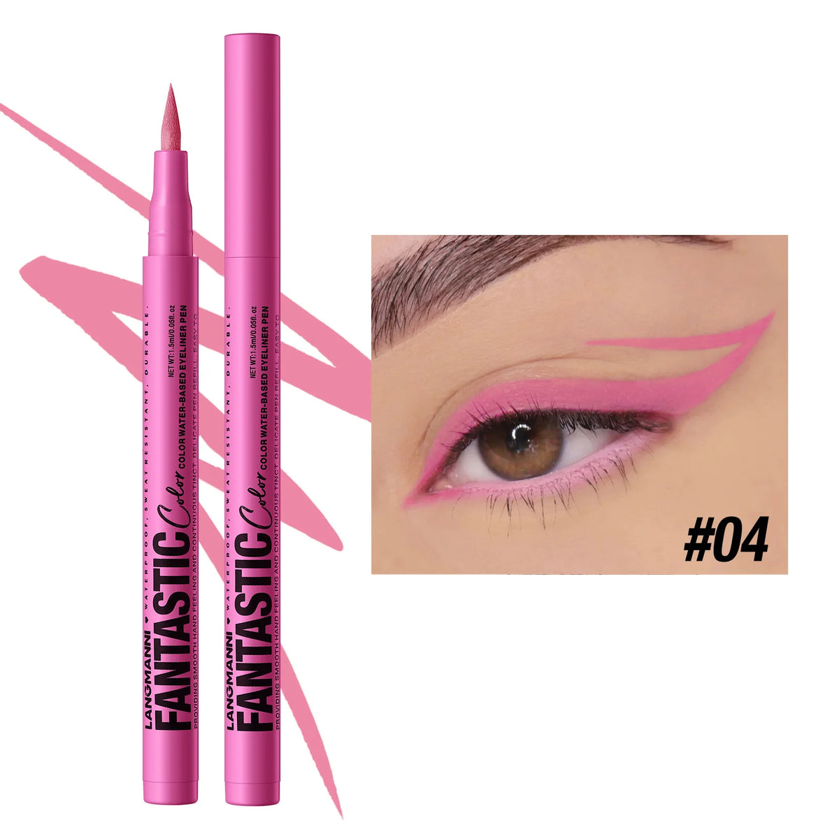 Liquid Eyeliner – Waterproof – Liquid – White | KIMLUD