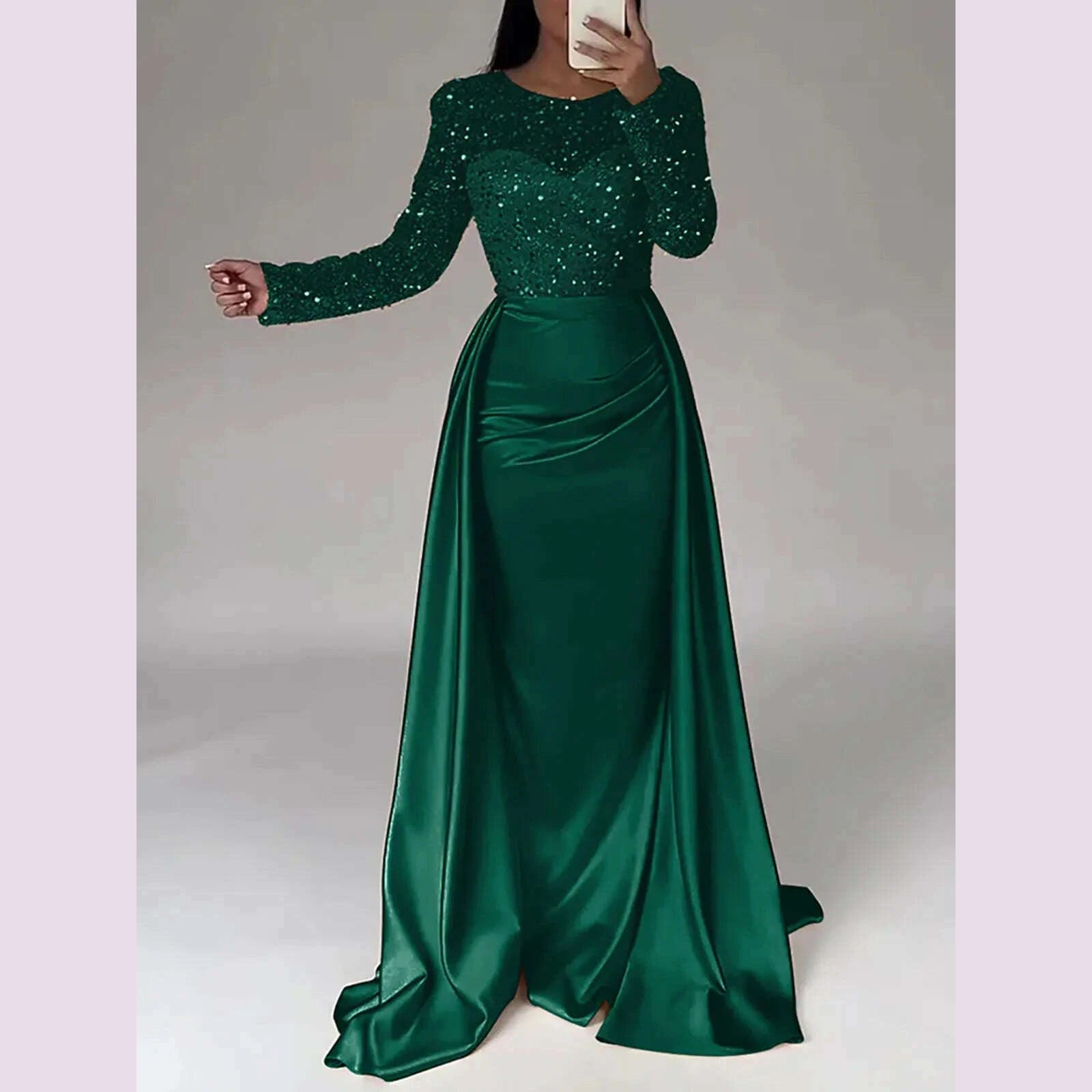 womens-luxurious-sequins-evening-dress-round-neck-ruched-tiered-bodycon-maxi-dress-for-female-prom-wedding-host-elegant-dresseskimlud-womens-fashion-34625071