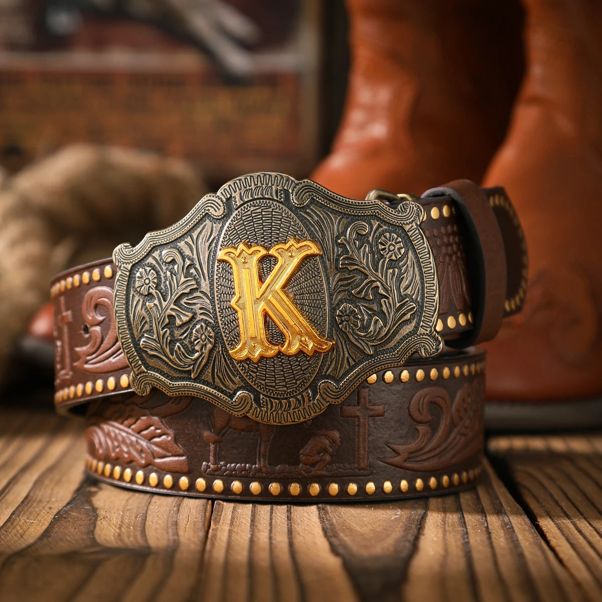 Casual Retro PU Belt With Metal Buckle — Black | KIMLUD