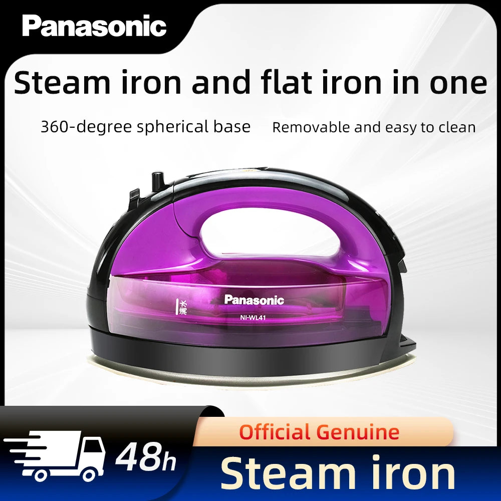 KIMLUD, cordless Steam Iron Handheld 3-speed Adjustable Ironing Machine Portable Ceramic Bottom Plate 1300W Fabric Steamer Self-Cleaning, KIMLUD Womens Clothes