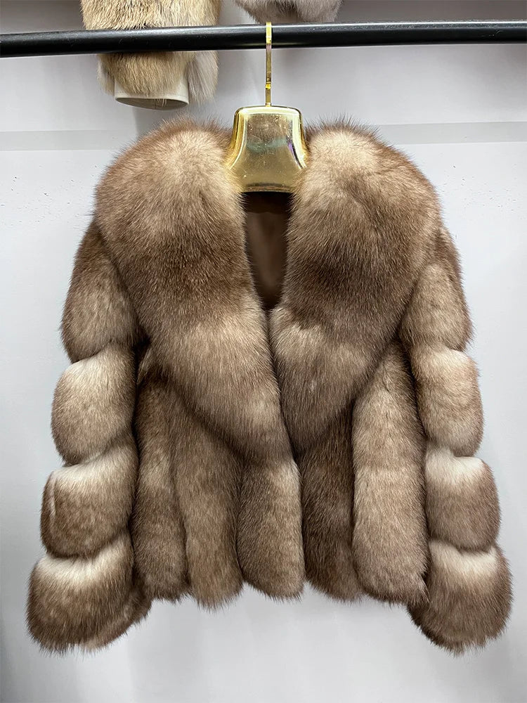 Fox Fur Coat – Luxury Mid-Length – Fox Fur | KIMLUD