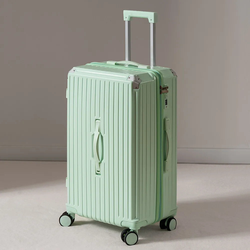 Aluminum Framed Luggage 30/32-Inch Large Cup and Phone Holder — Silver | KIMLUD