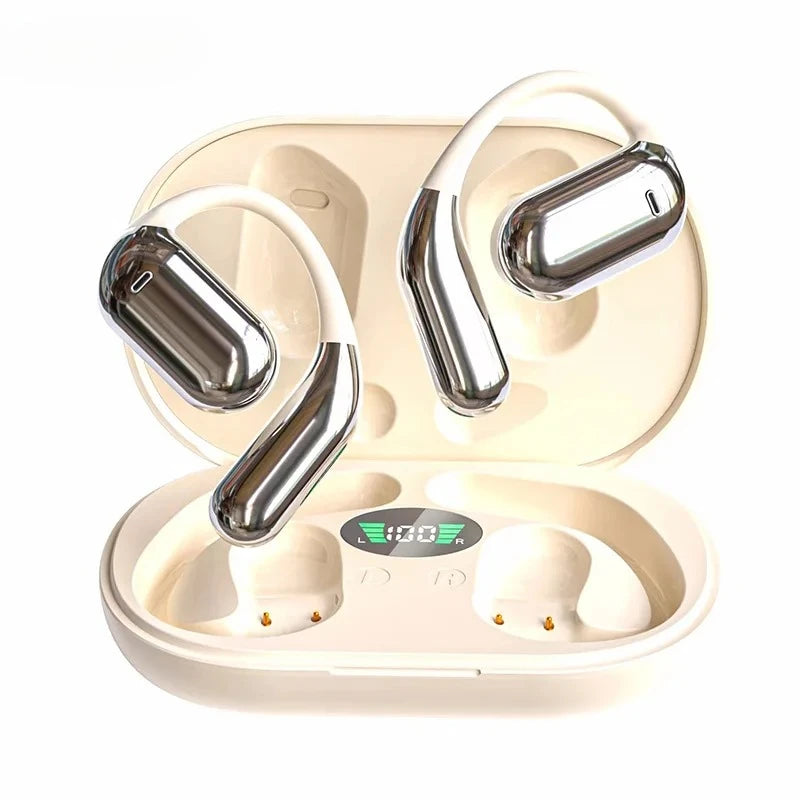 Wireless Translation Earbuds HiFi Bass ENC Noise Reduction — Black | KIMLUD