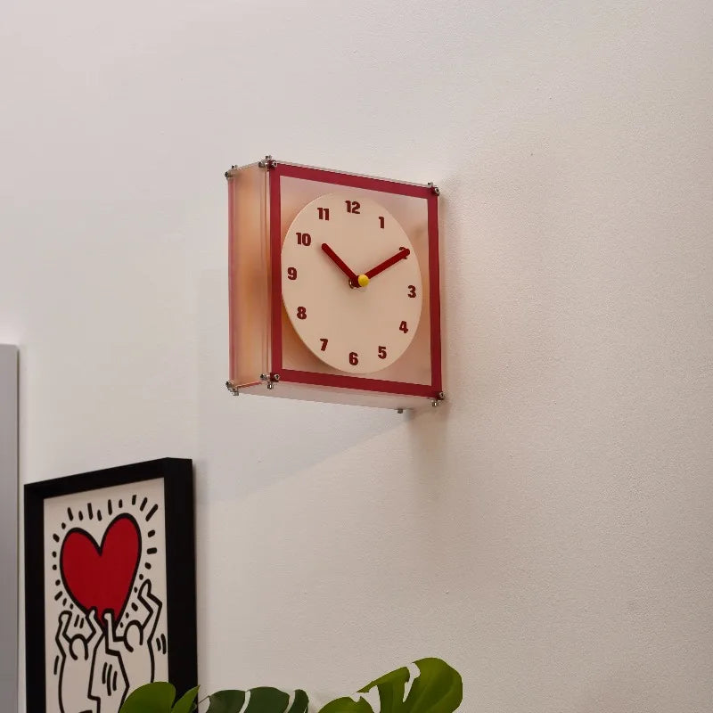 Design Silent Wall Clocks Digital Cute Aesthetic Modern Kitchen Wall Clocks Simple Living Room Wall Clocks Room Decorations