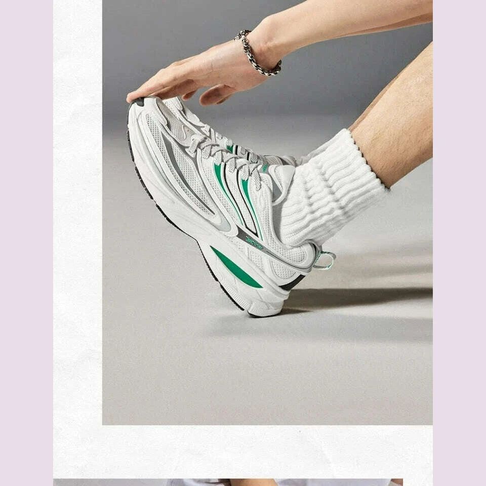 KIMLUD, Xtep Little Basque 2 Casual Shoes for Men 2025 Summer Vintage Breathable Comfortable Non-Slip Durability Sneakers 875219320017, KIMLUD Womens Clothes