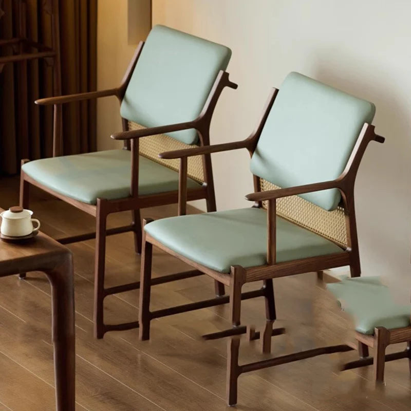 Chinese Style Dining Chairs Replica — Black | KIMLUD