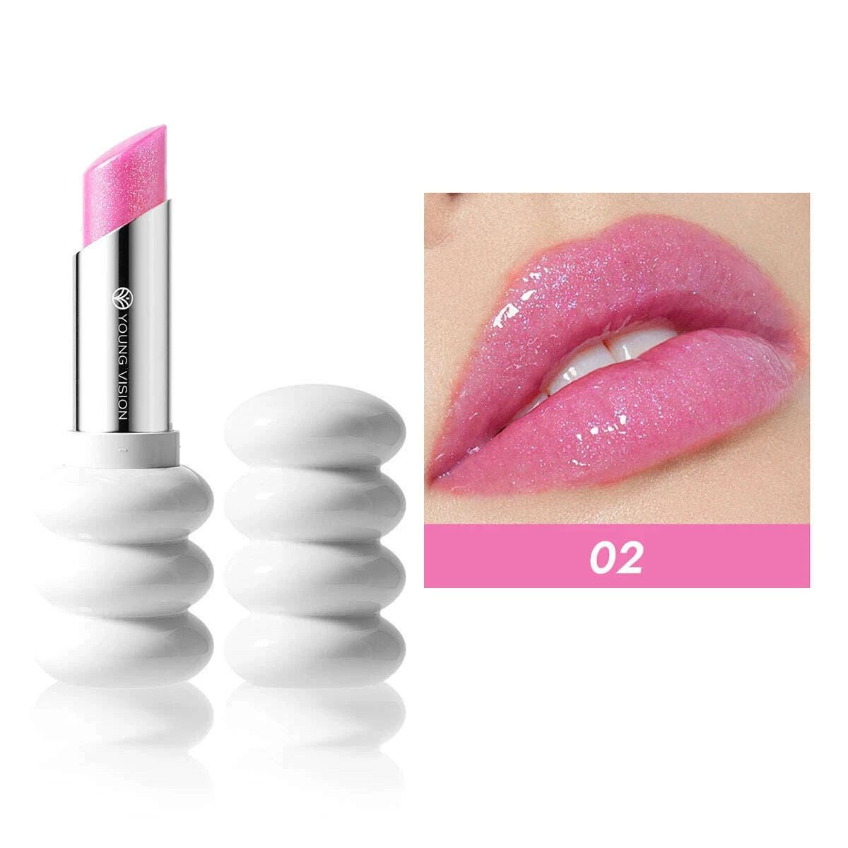 young-vision-6-colors-fine-shimmer-nourishing-light-lipstick-long-lasting-colors-easy-to-apply-lip-moisturizing-lipstick-kimlud-kimlud-33922149