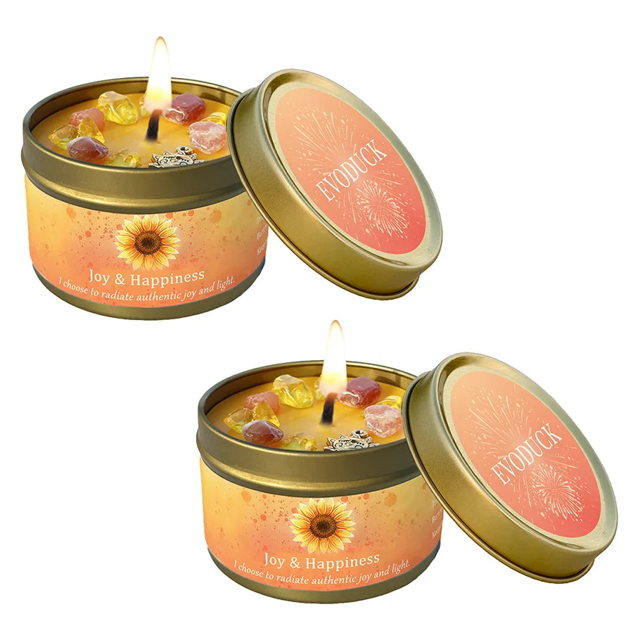 KIMLUD, Scented Candles 3oz Law of Attraction Joy Happiness Manifestation Energy Boosting Christmas Home Decoration Candle Holders Gift, KIMLUD Womens Clothes