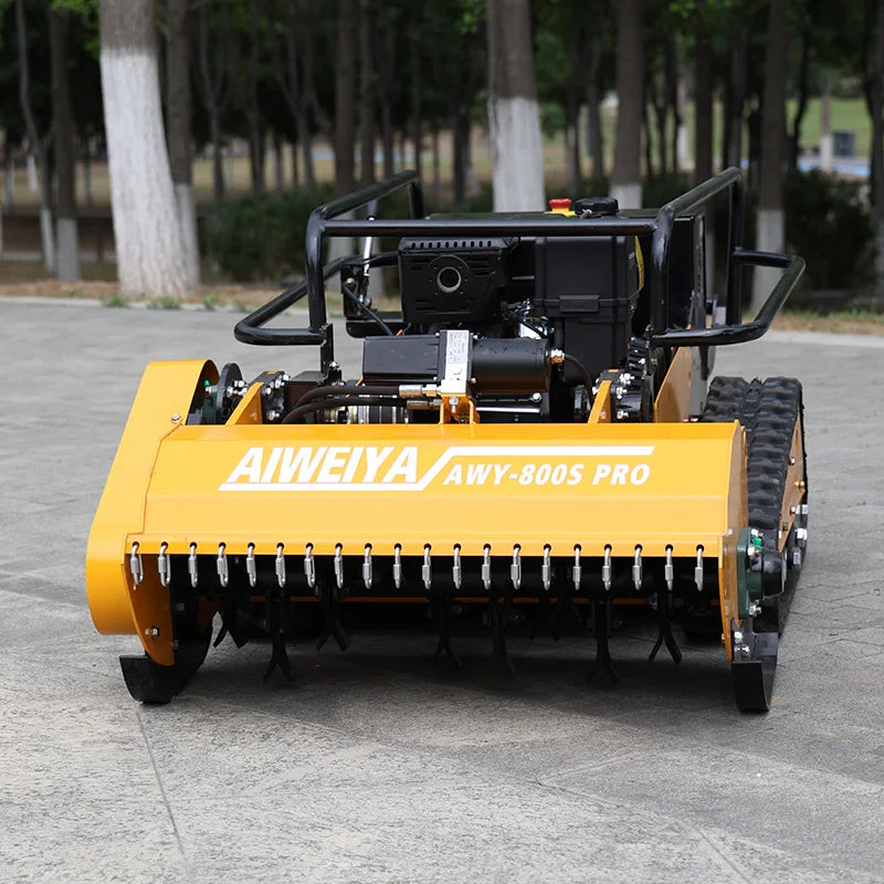 Remote Control Lawn Mower – Petrol Engine | KIMLUD