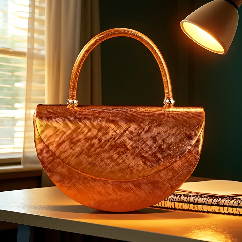 Evening Bag - Square Silhouette - PVC | KIMLUD