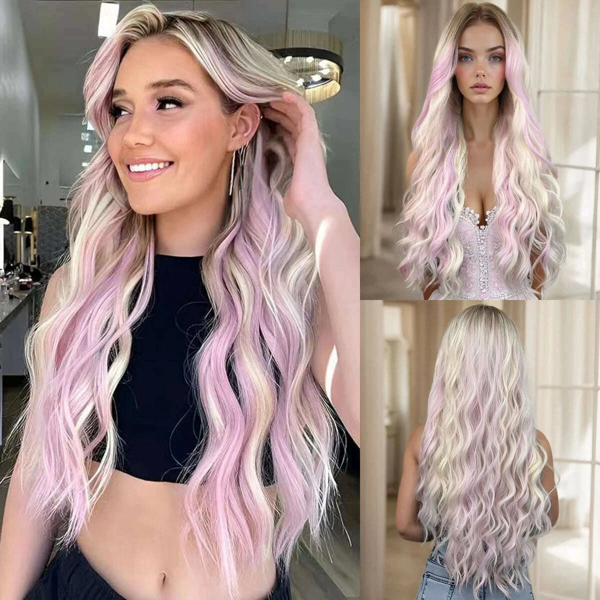 28-inch-synthetic-womens-wig-light-brown-with-highlights-long-wavy-hair-everyday-pretty-party-outfitkimlud-womens-fashion-34628963