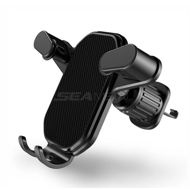 Car Phone Holder – 360-Degree Rotation – Black | KIMLUD