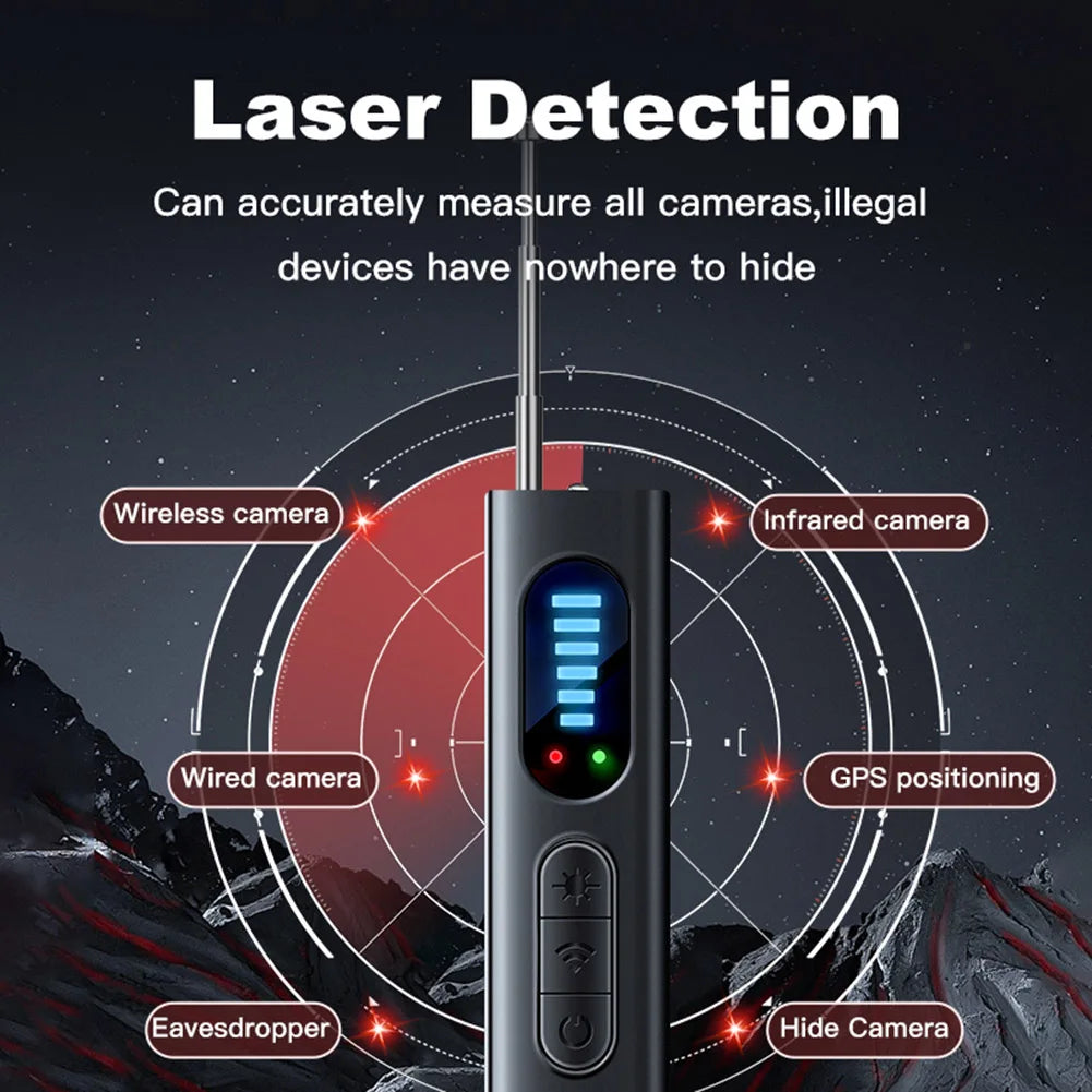 KIMLUD, Hidden Camera Detector for Hidden Camera T15 Anti Spy Detector Professional GPS Wiretapping Search Devices Security Protection, KIMLUD Womens Clothes