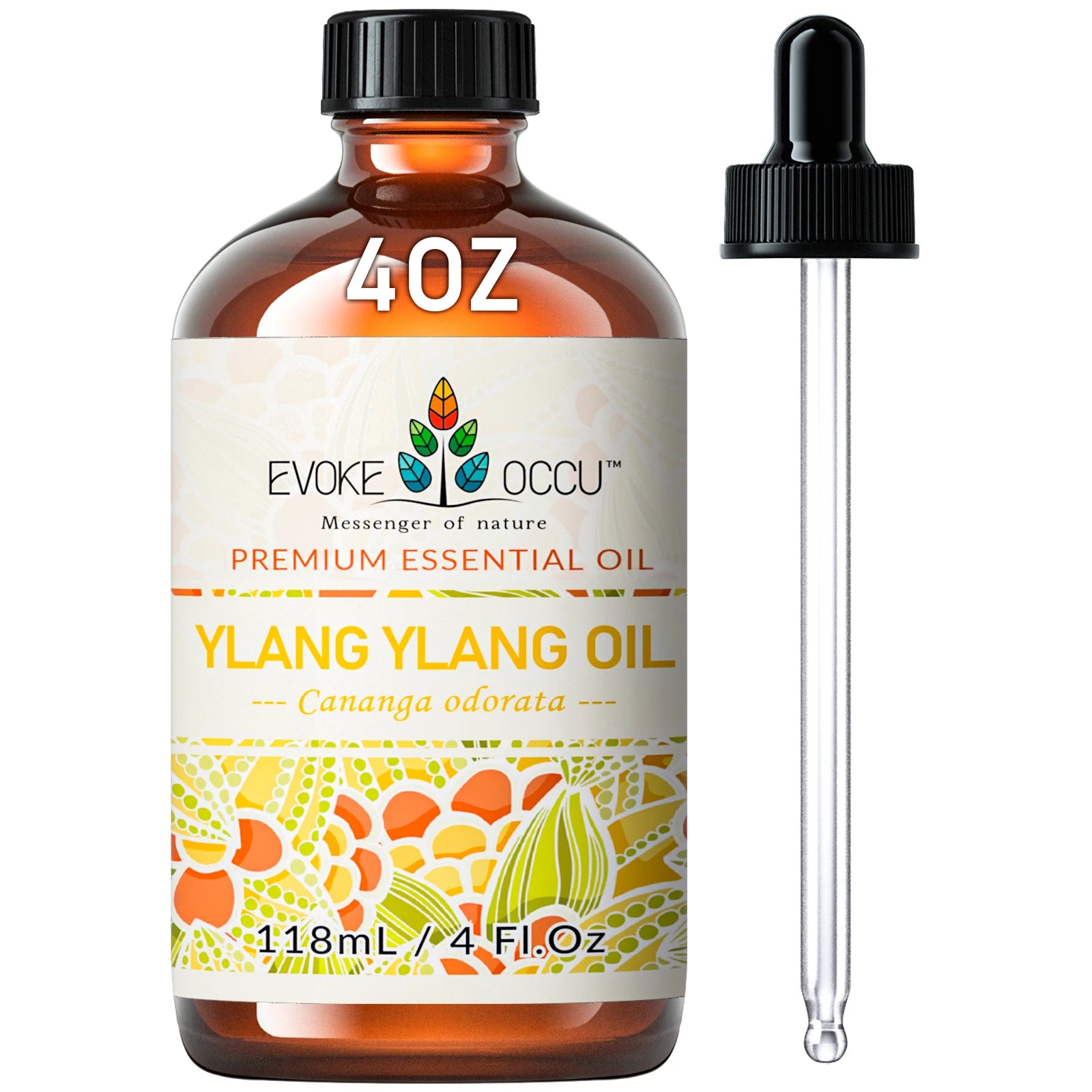 Vanilla Essential Oil For Massage And Spa Diffuser Ylang Rose Orange Notes — Amber | KIMLUD