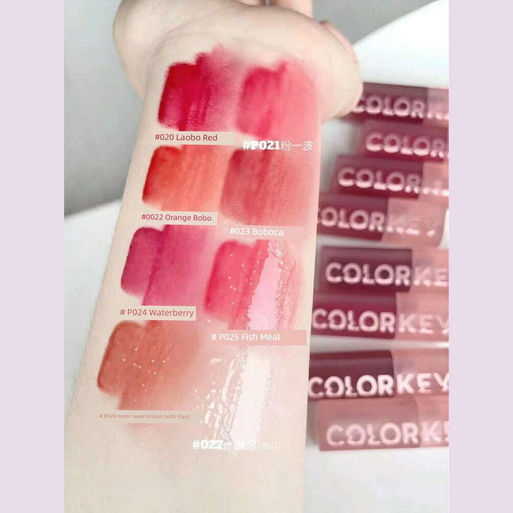 in-stock-colorkey-kelaqi-lip-lacquer-lip-essence-wave-lip-gloss-mirror-water-light-lipstick-lip-gloss-moisturizingkimlud-womens-fashion-34602744