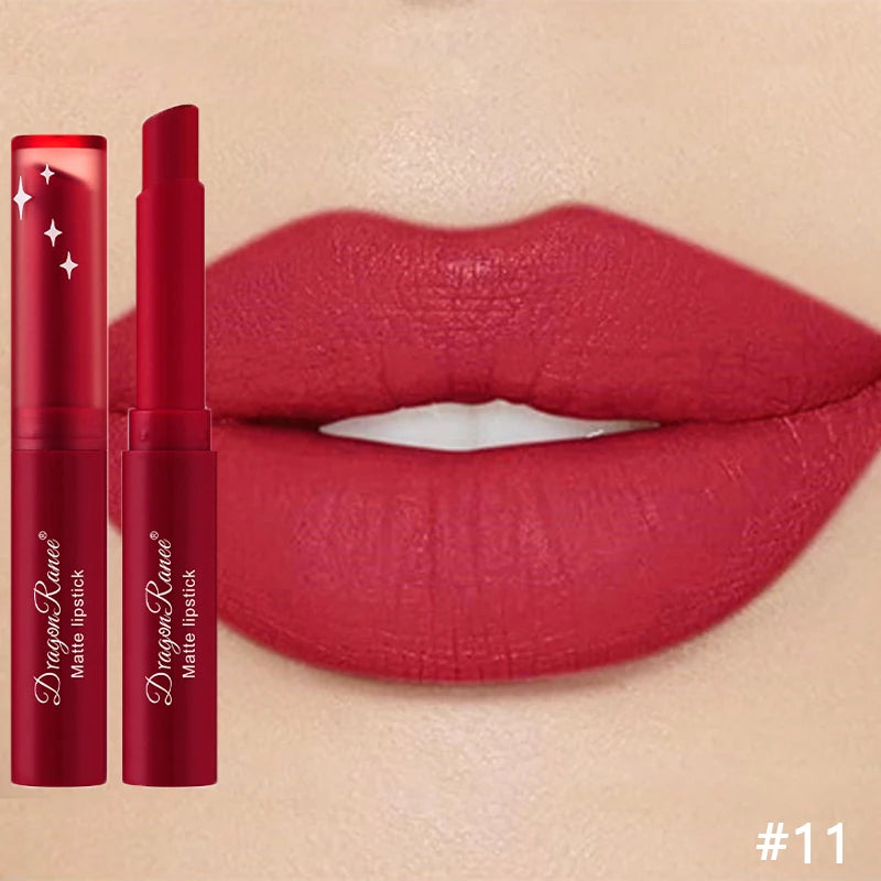 Matte Lipstick Waterproof Long-Lasting Velvet Finish Hydrating Formula — Nude Pink | KIMLUD
