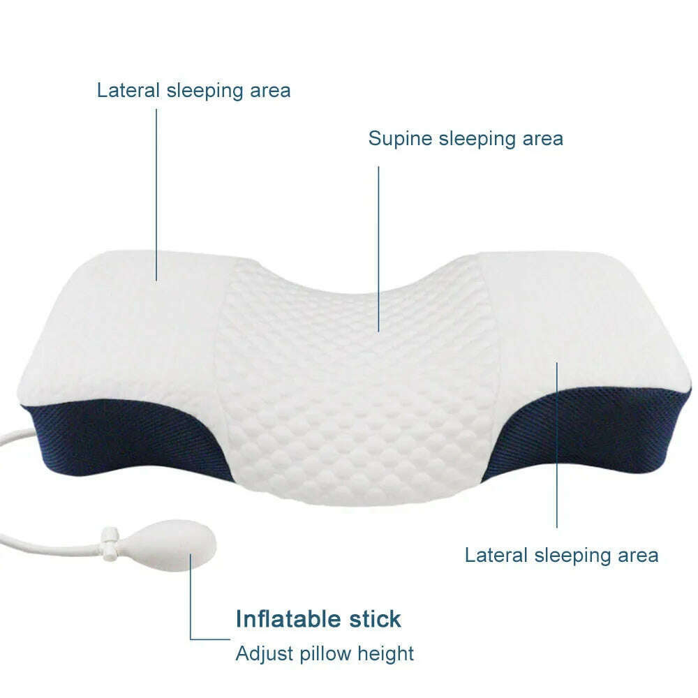 KIMLUD, Adjustable Cervical Contour Memory Foam Pillow for Neck Pain Orthopedic Neck Pillow for Shoulder Pain Ergonomic Head Neck, KIMLUD Women's Clothes