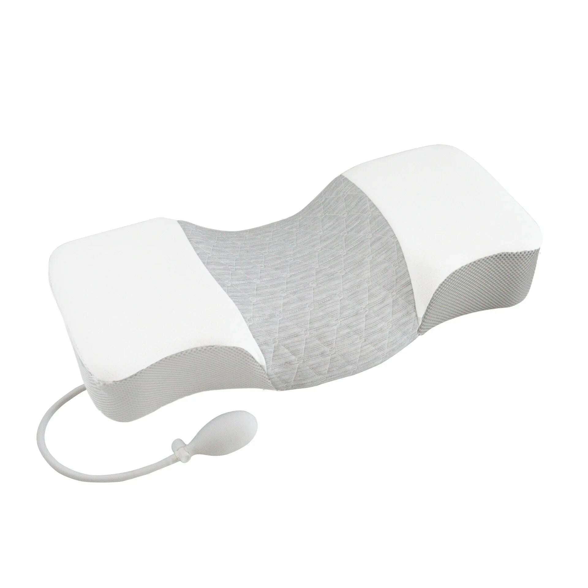 KIMLUD, Adjustable Cervical Contour Memory Foam Pillow for Neck Pain Orthopedic Neck Pillow for Shoulder Pain Ergonomic Head Neck, Light Grey / CHINA, KIMLUD Women's Clothes