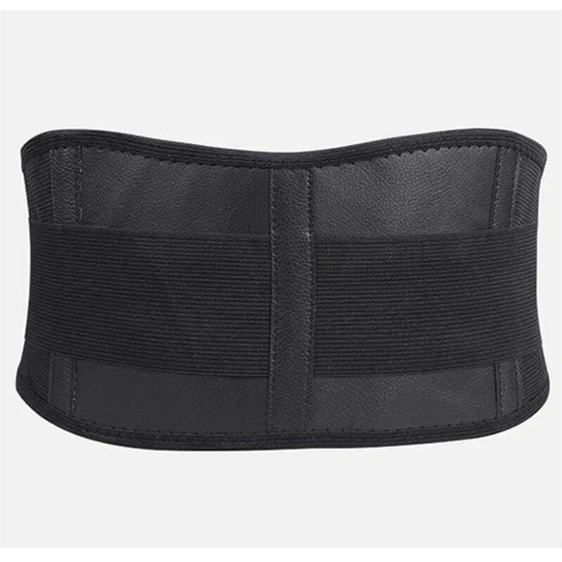 KIMLUD, Adjustable Waist Trainer Belt Unisex Lower Back Brace Spine Support Waist Belt Orthopedic Breathable Lumbar Corset High Quality, black2 / XL, KIMLUD APPAREL - Womens Clothes