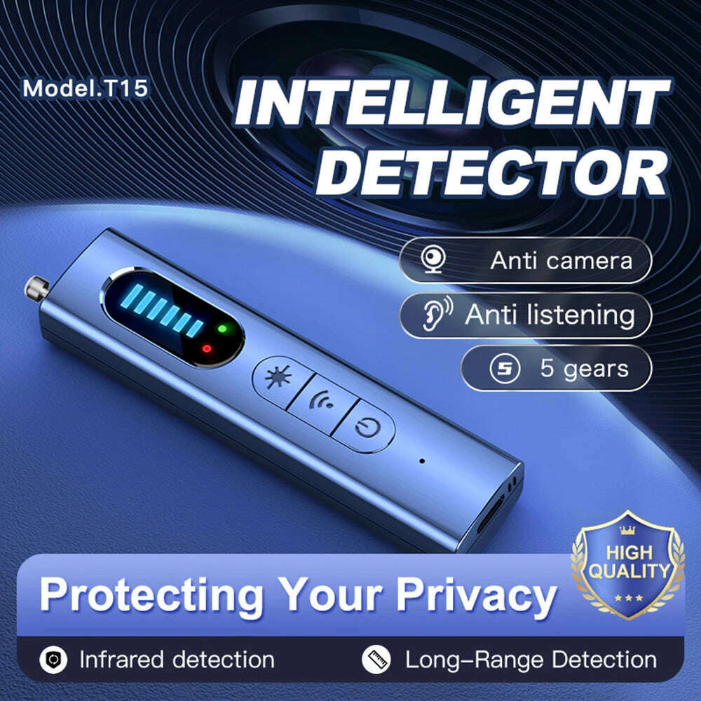 KIMLUD, Anti-Spy Car GPS Tracker Mine Device Bug RF Wireless All Signal Scanner Security Protection Multi-function Camera Search Devices, KIMLUD Womens Clothes