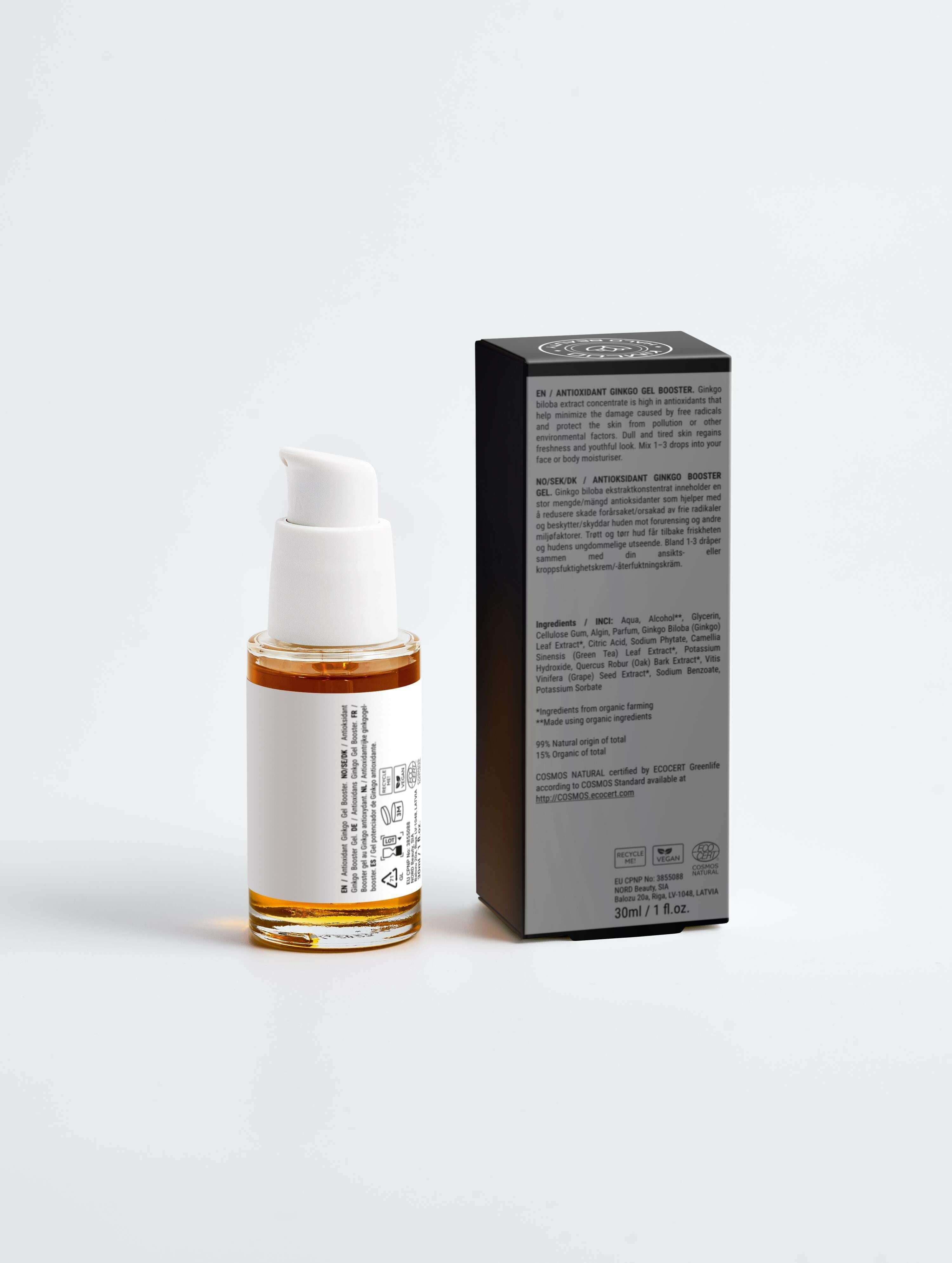 Antioxidant Ginkgo Gel Booster