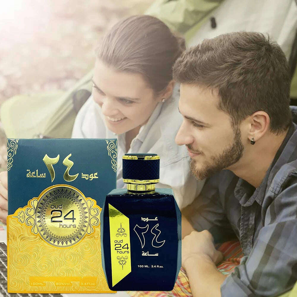 Arabic Style Pheromone Perfume Men Body Spray духи 100ml Le Parfum Colognes Perfumes De Mujer Lasting Fragrance Daily Dating Use - KIMLUD